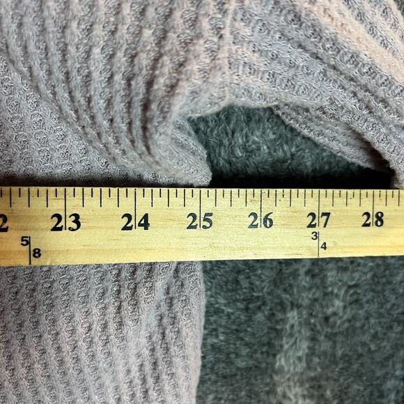 Urban Outfitters Out From Under Sweater Womens XS Purple Knit V-Neck Oversized - Picture 7 of 9